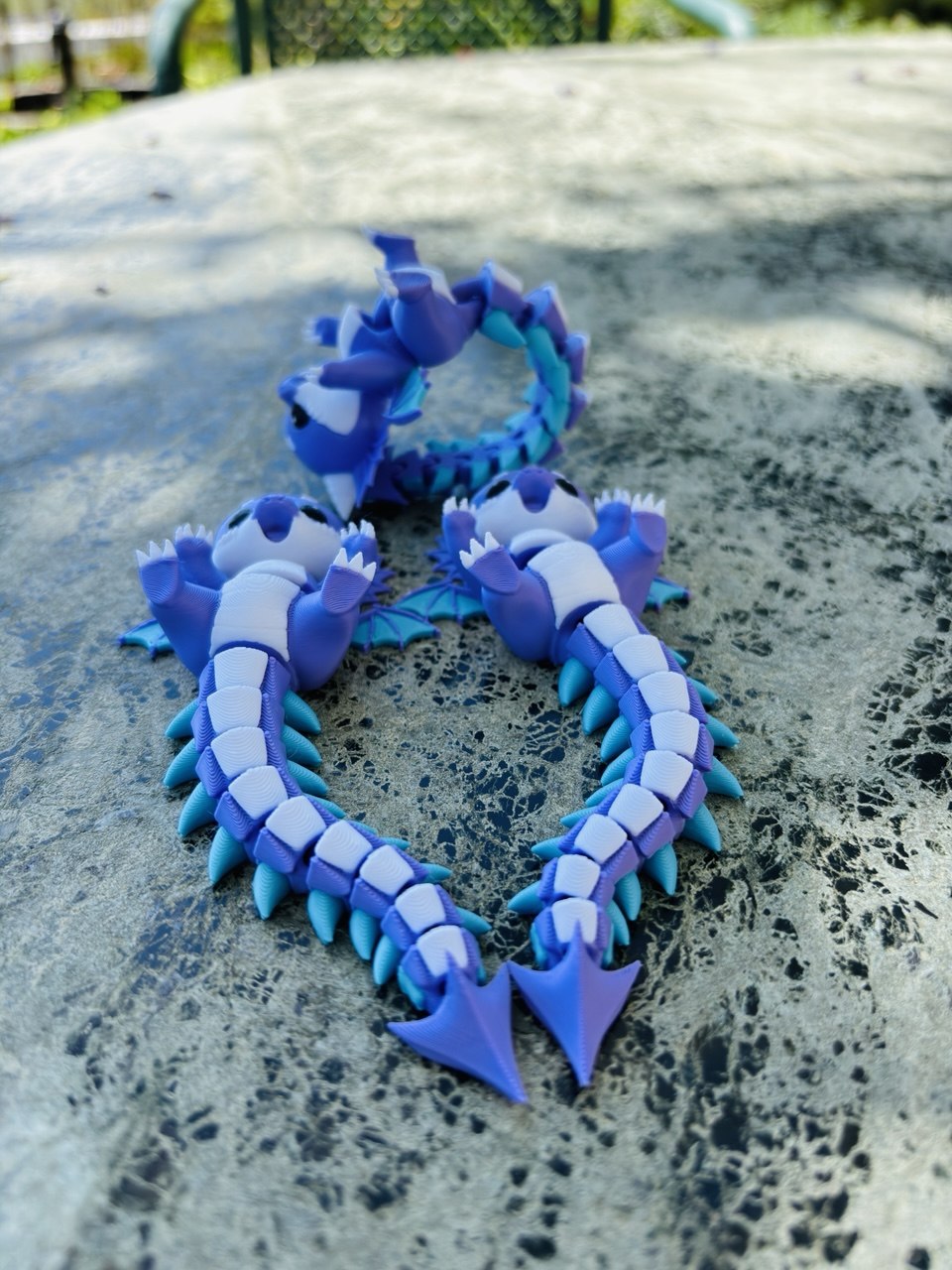 Figurine articulée Bébé Dragon - Décoration Fantastique Imprimée en 3D