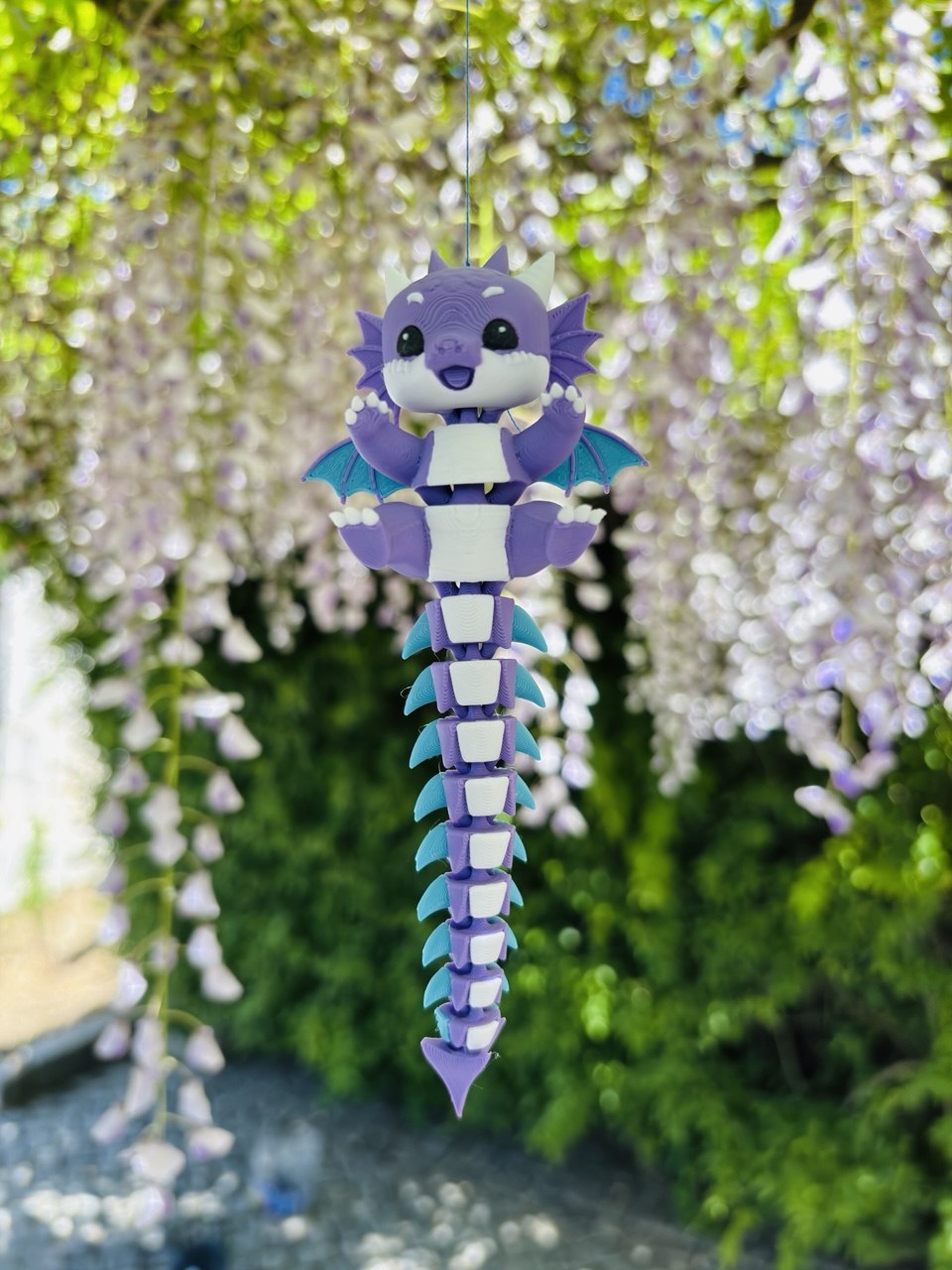 Figurine articulée Bébé Dragon - Décoration Fantastique Imprimée en 3D