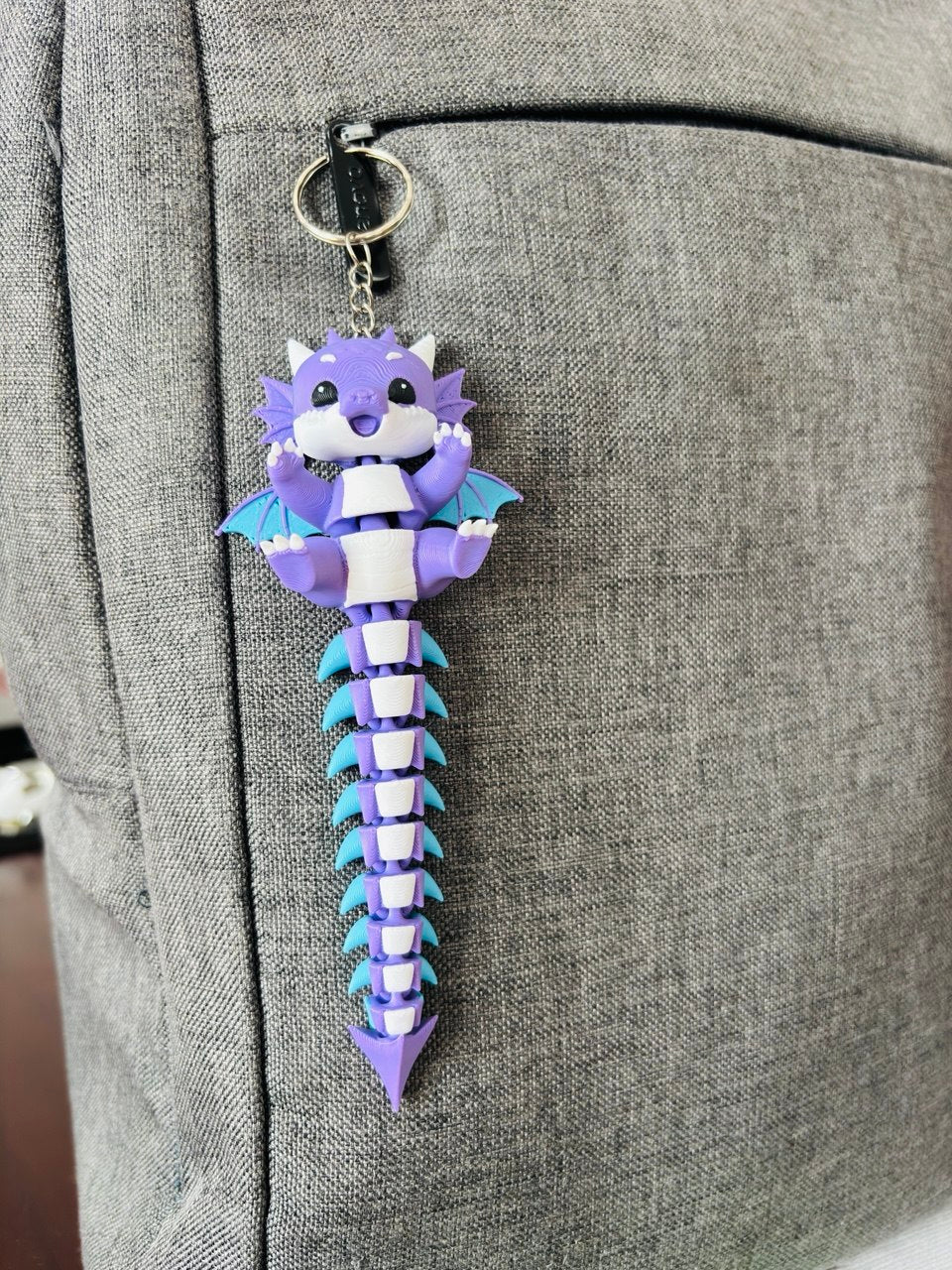 Figurine articulée Bébé Dragon - Décoration Fantastique Imprimée en 3D