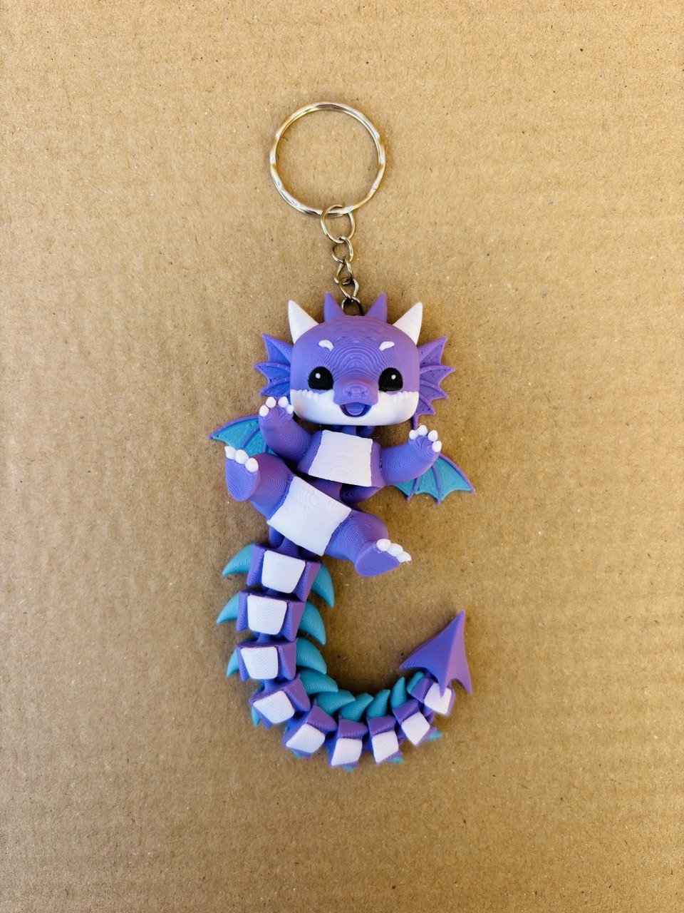 Figurine articulée Bébé Dragon - Décoration Fantastique Imprimée en 3D